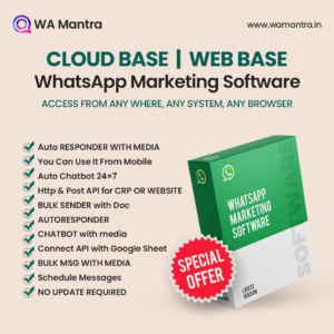Cloud Base WhatsApp Marketing Software