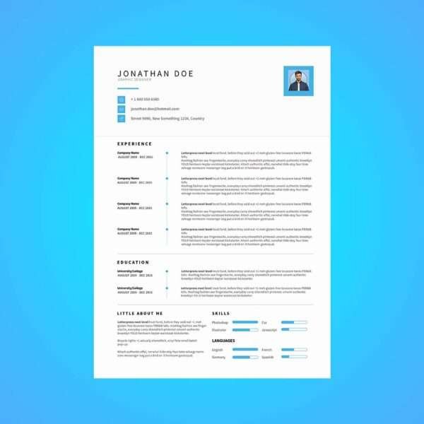Resume Template free download