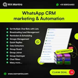 WaCRM Multi Account WhatsApp CRM keygen